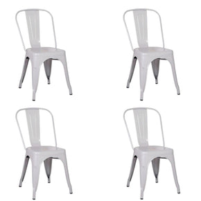 sillas de acero inoxidable