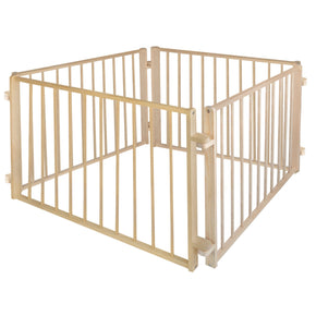 Corral para bebé en modo cerrado