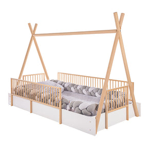 Cama evolutiva Duduk con estructura tipi