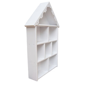 Casita de muñecas de madera