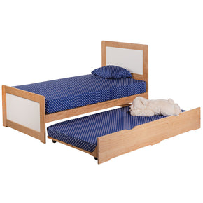 Cama nido Natura individual en acabado natural