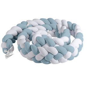 Trenza protectora para cama infantil en color neutro