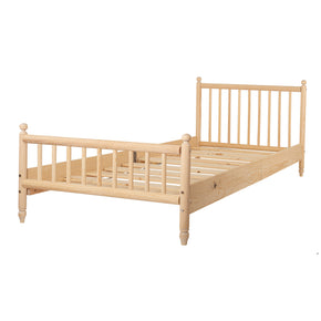 Cama de pino natural sin barniz