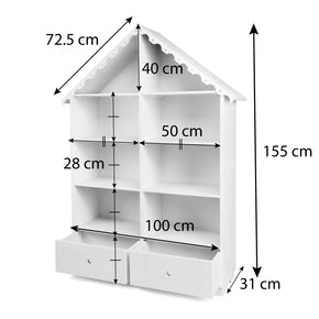 Mueble infantil Montessori con cajones