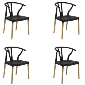 4 Sillas Copenhague Polipropileno