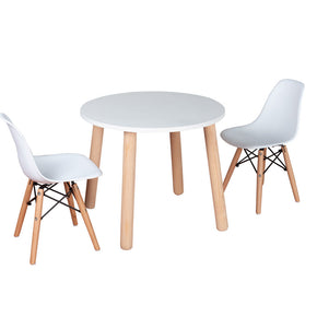 Comedor infantil moderno con mesa circular