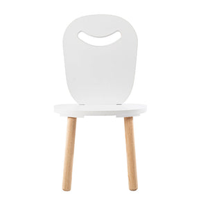 Silla de madera con agarradera para niños