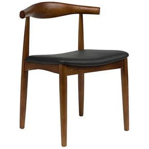 Silla Monaco Nogal sin brazos