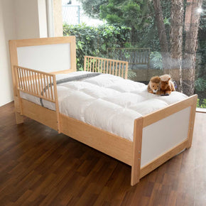 Cama Natura con barandales para niños