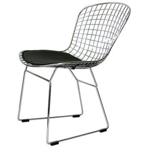 Silla bertoia cromada