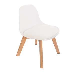 Silla Frankfurt blanca infantil para recámara