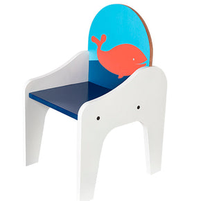  Silla infantil con respaldo de ballena