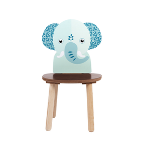 Silla Safari con respaldo de elefante